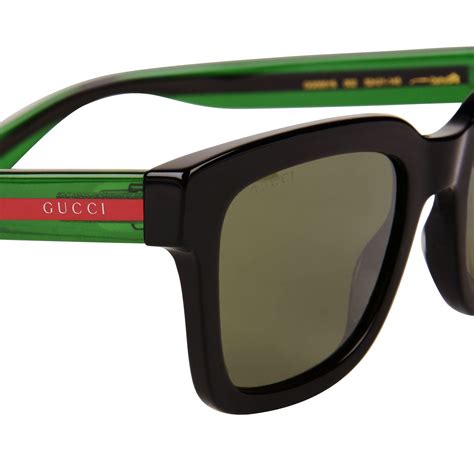 gucci square frame sunglasses men